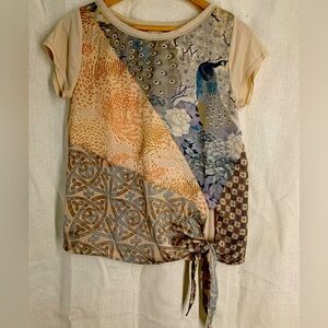 Summer/Spring short-sleeve blouse